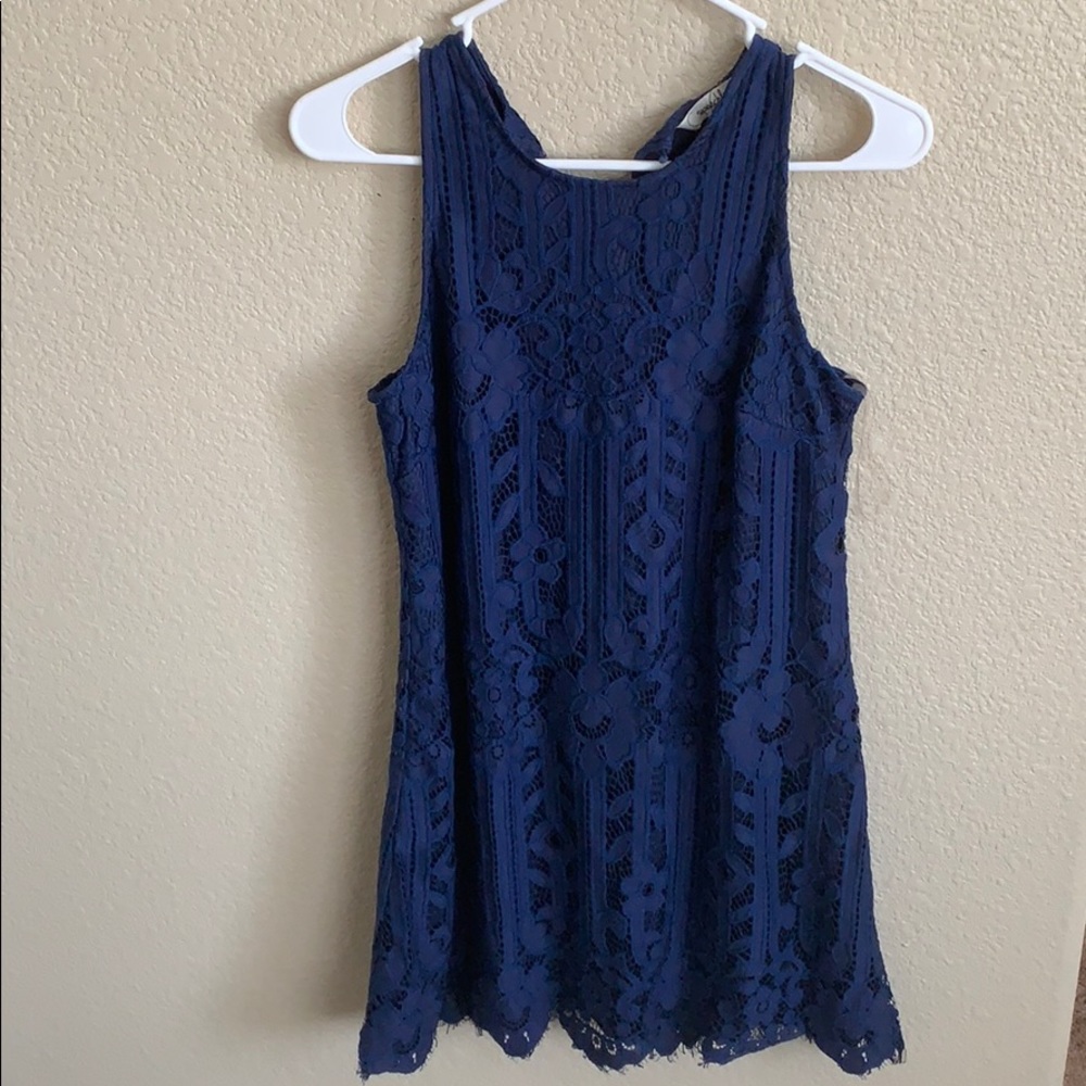 Navy blue lace dress!!!!